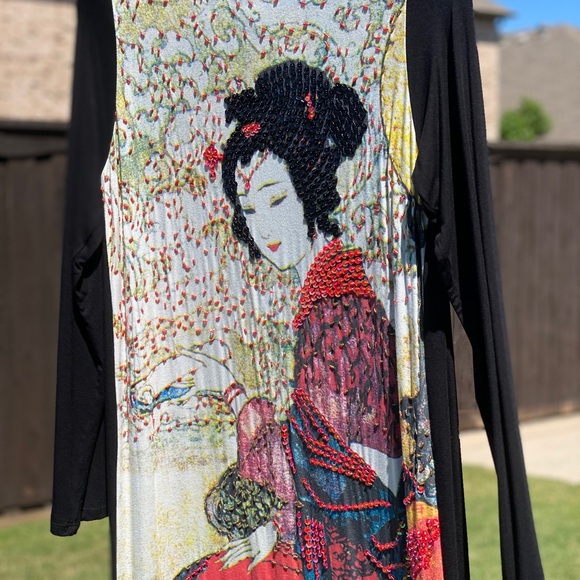 GEISHA KIMONO DUSTER www.nikishaw.com - Picture 4 of 6